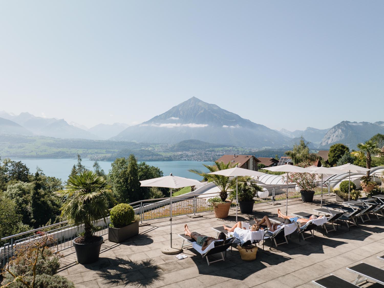 Solbadhotel Sigriswil Exterior foto